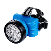 Фонари фонарь налобный аккумуляторный hla 09b 12led 120lm 15ч 2 режима, з/у 230в синий | 4690612031903 | in home выгодная цена