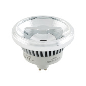 Лампы (источники света) лампа светодиодная ar111-fort-gu10-15w-dim day4000 (reflector, 24 deg, 230v) | 026881 | arlight выгодная цена