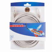 Патч-корды пaтч-корд u/utp, категория 5e, rj45-rj45, неэкранированный, pvc серый, 5м | 06-3204 | rexant выгодная цена