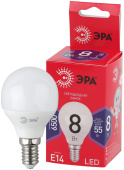 Лампы (источники света) лампа светодиодная red line led p45-8w-865-e14 r e14 / е14 8вт шар холодный дневной свет | б0045358 | эра выгодная цена