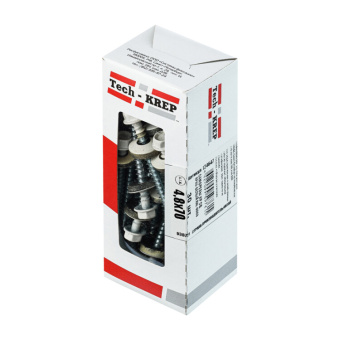 1Крепёж саморез кр св. 4,8х70 ral-9003 (ярко-белый) (30 шт) - коробка ( 0,277 кг) | 124647 | tech-krep выгодная цена