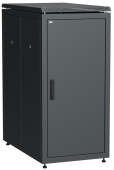 Шкафы и стойки телекоммуникационные 19 шкаф сетевой 19" linea n 24u 600х1000 мм металлическая передняя дверь черный | ln05-24u61-m | itk выгодная цена