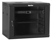 Шкафы и стойки телекоммуникационные 19 шкаф наст.twm-0925-gr-ral9004 19-дюй. (19"), 9u, 480х600х250, со стеклянной дверью, несъемные боковые панели,черн. (собр.) | 44309 | hyperline выгодная цена