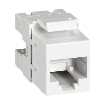 1Розетки, выключатели, звонки электрические keystone коннектор rj 45 кат. 6 - utp - quteo ip 20 | 632705 | legrand выгодная цена