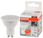 Лампы (источники света) лампа светодиодная led value par16 6w/840 230v gu10 10x1 | 4058075581470 | osram выгодная цена