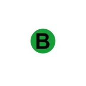 Знаки электробезопасности и оградительные ленты знак символ "b" d=20мм | sq0817-0087 | tdm выгодная цена