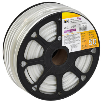 1Ленты светодиодные лента светодиодная "неон" 50м lsr-2835p120-9,6-ip67-220в | lsr5-9-120-67-0-50 | iek выгодная цена