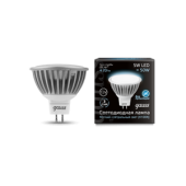 Лампы (источники света) лампа светодиодная led 5вт gu5.3 12в 4100к mr16 | 201505205 | gauss выгодная цена