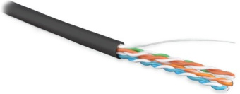 1Кабель витая пара (UTP, FTP) кабель витая пара uutp4-c5e-s24-out-lszh-bk-500 (500м)неэ.u/utp,к.5e,4п(24awg),одн.(solid),внеш,lszh нг(с)-hf,-40°c-+75°c,черн. | 236320 | hyperline выгодная цена