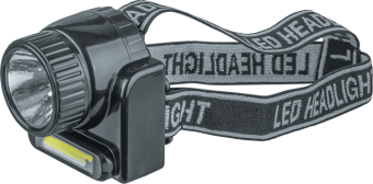 1Фонари фонарь налобный npt-h20-accu 1cob led 3вт+1led 3вт, lead-acid 0,5 ач |14486 |navigator выгодная цена
