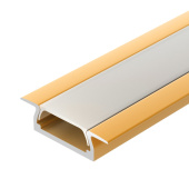 Ленты светодиодные профиль mic-f-2000 anod gold light | 017648 | arlight выгодная цена