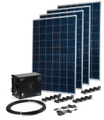 Источники бесперебойного питания (ИБП) комплект teplocom solar-1500+солнечная панель 250вт х4 кабель 10 м mc4 коннекторы | 2426 | бастион выгодная цена