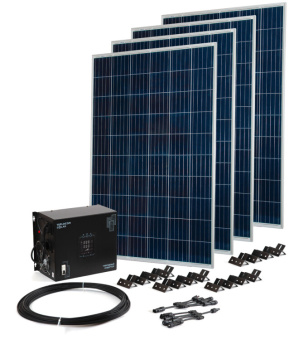 1Источники бесперебойного питания (ИБП) комплект teplocom solar-1500+солнечная панель 250вт х4 кабель 10 м mc4 коннекторы | 2426 | бастион выгодная цена