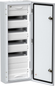 Шкафы, боксы и аксессуары корпус металический щрн-60 (1х60) 835х310х140 ip54 белый titan 5 | ti5-50-n-060-54 | iek выгодная цена
