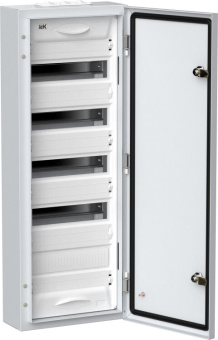1Шкафы, боксы и аксессуары корпус металический щрн-60 (1х60) 835х310х140 ip54 белый titan 5 | ti5-50-n-060-54 | iek выгодная цена