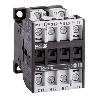 1Коммутационная аппаратура контактор optistart k3-10nd10-110ac | 116918 | кэаз выгодная цена