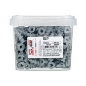 Крепёж дюбель driva pa 14x32 (200шт) - ведро ( 0,205 кг) | 136390 | tech-krep выгодная цена