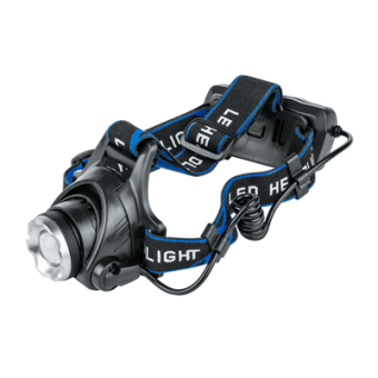1Фонари фонарь налобный аккумуляторный hla 06b 5w led 450lm 10ч 3 режима, фокус., з/у 230в черный | 4690612031873 | in home выгодная цена