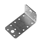 Крепёж уголок крепежный ассиметричный 40х40х140х2, оцинкованный - накл. | 128092 | tech-krep выгодная цена