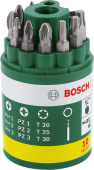 Инструмент ручной набор 9 бит + держатель | 2607019452 | bosch выгодная цена