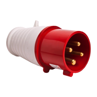 1Разъемы промышленные вилка переносная 014 3р+ре 16а 380в ip44 ekf proxima | ps-014-16-380 | ekf выгодная цена