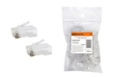 Разъемы RJ разъем rj-45 utp для кабеля кат. 6, 8p8c (100шт) | sq0561-0004 | tdm выгодная цена