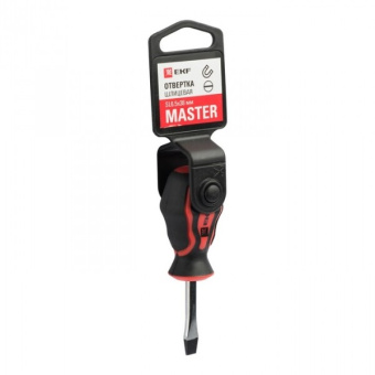 1Инструмент ручной отвертка master sl6.5x38 мм ekf basic|sl-6.5-38-mas|ekf выгодная цена
