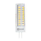 Лампы (источники света) лампа светодиодная led-jc-vc 5вт 12в g4 4000к 450лм | 4690612019826 | in home выгодная цена
