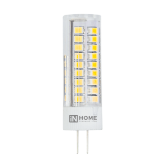 1Лампы (источники света) лампа светодиодная led-jc-vc 5вт 12в g4 4000к 450лм | 4690612019826 | in home выгодная цена