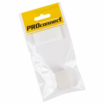 1Разъемы RJ переходник сетевой lan, (гнездо 8р8с (rj-45) - гнездо 8р8с (rj-45)) (пакет) | 03-0101-9 | proconnect выгодная цена