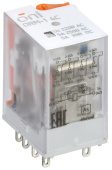 Реле реле интерфейсное orm-1 4c 220в ac с led и тест. кнопкой oni | orm-1-4c-ac220v-l-b | oni выгодная цена
