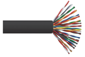 Кабель витая пара (UTP, FTP) кабель связи витая пара u/utp, кат.5e 50х2х24awg solid, ldpe, 305м, черный | lc3-c5e50-139 | itk выгодная цена