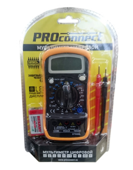 1Измерительное оборудование универсальный мультиметр mas830l (dt850l) proconnect | 13-3021 | proconnect выгодная цена