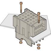 Клеммные соединения блок tf-d-va клеммный для цепей напряжения, не размыкаемый, полуутопленный монтаж, зажим под болт | 1sna166746r0100 | te выгодная цена