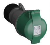 Разъемы промышленные розетка кабельная easy&safe 232ec2,32а,2p+e,ip44,2ч|2cma102028r1000| abb выгодная цена