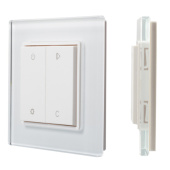 Ленты светодиодные панель knob sr-2833rgb-rf-up white (3v,rgbw,1зона) | 017740 | arlight выгодная цена