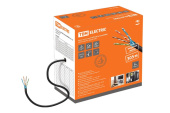 Кабель витая пара (UTP, FTP) кабель витая пара f/utp cat 5e 4х2х24awg (305м) solid, pe, чёрный | sq0107-0106 | tdm выгодная цена