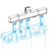 Шинопроводы вводный блок для сухих транс. n4, 3l+pe, cu, 1000а | ktc1000el34 | schneider electric выгодная цена