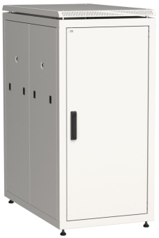 1Шкафы и стойки телекоммуникационные 19 шкаф сетевой 19" linea n 28u 600х1000 мм металлическая передняя дверь серый | ln35-28u61-m | itk выгодная цена