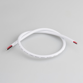 1Ленты светодиодные провод питания arl-moonlight-18awg-2w-d6-cu-500 white | 025559 | arlight выгодная цена