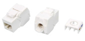 Розетки, адаптеры и модули Keystone kj8-8p8c-c6-180-tls-wh вставка keystone jack rj-45(8p8c), категория 6, тип 180 градусов, toolless, белая | 426190 | hyperline выгодная цена