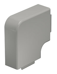 1Кабельные каналы крышка плоского угла кабельного канала wdk 40x90 мм (пвх,серый) (wdk hf40090gr) | 6021336 | obo bettermann выгодная цена