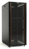 Шкафы и стойки телекоммуникационные 19 ttb-2288-as-ral9004 шкаф напольный 19-дюймовый, 22u, 1166x800х800 мм (вхшхг),цвет черн.| 395980 | hyperline выгодная цена
