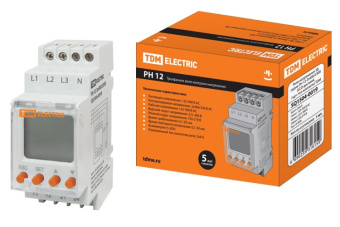 1Реле реле напряжения рн 12-3х400/230в (lcd-дисплей, 1нр+1нз-контакты) | sq1504-0019 | tdm выгодная цена