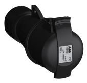 Разъемы промышленные розетка кабельная easy<(>&<)>safe 432ec6b,32а,3p+n+e,ip44,6ч, черн | 2cma103592r1000 | abb выгодная цена