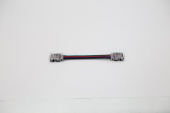 Ленты светодиодные аксессуар коннектор для светодиодной 4pin with wire for varton led strip rgb 10mm (connector of 2 strips) | v4-r0-70.0024.str-0003 | varton выгодная цена