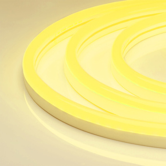 1Ленты светодиодные гибкий неон arl-neon-2615yh-side 24v yellow (arlight, 8 вт/м, ip65) | 030870 | arlight выгодная цена