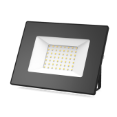 Прожекторы прожектор светодиодный 50w 3350lm ip65 3000к черный | 613527150 | gauss выгодная цена