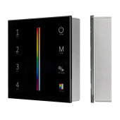 Ленты светодиодные панель sens smart-p55-multi black (3v, 4 зоны, 2.4g) | 028310 | arlight выгодная цена