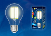 Лампы (источники света) лампа светодиодная led-a70-17w/3000k/e27/cl pls02wh led. "груша" прозр. серия sky. 3000к . | ul-00004870 | uniel выгодная цена